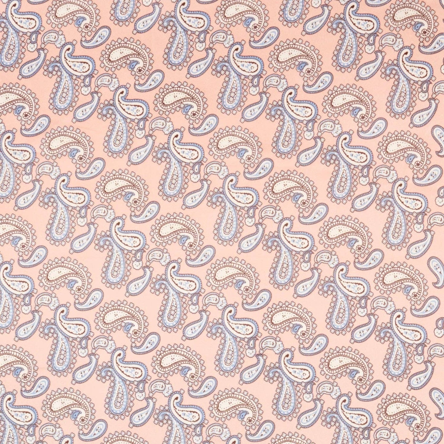 Classic Paisley Silk-Feel Polyester Bandana