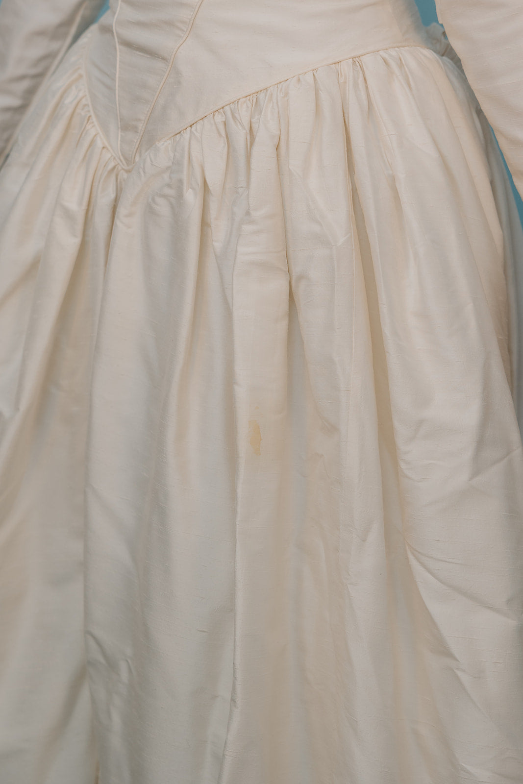 Logan: Basque Waist Ballgown with Rosettes