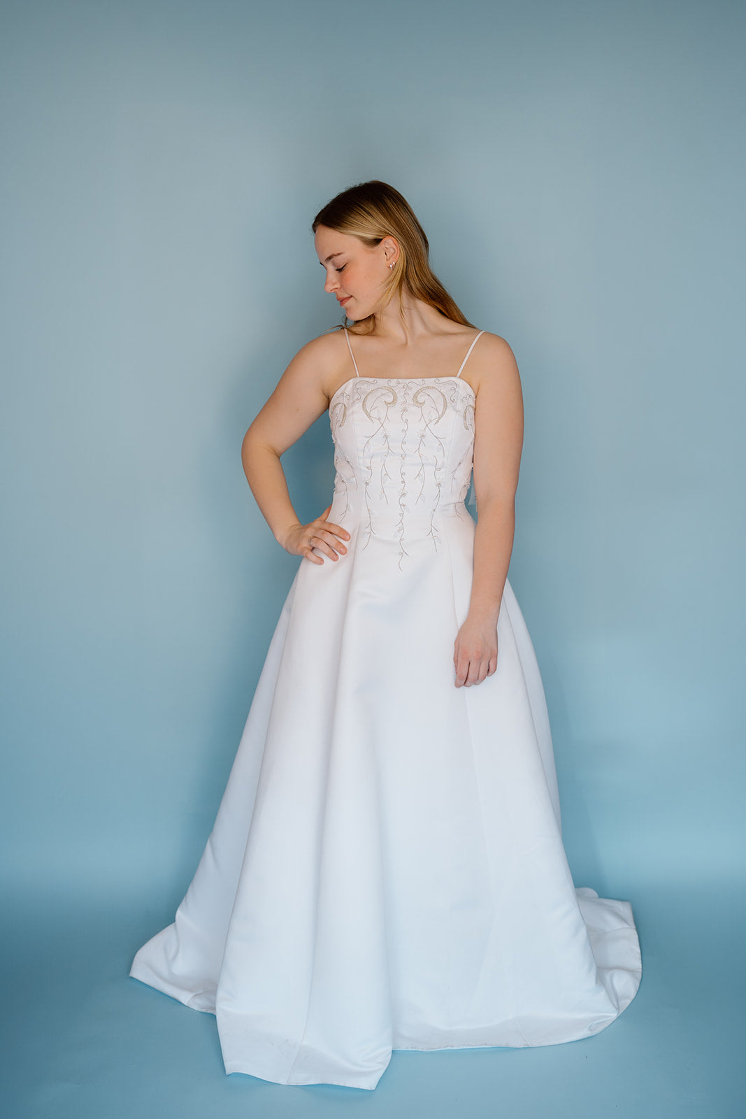 Scarlett: 2000s Botanical Beaded Gown