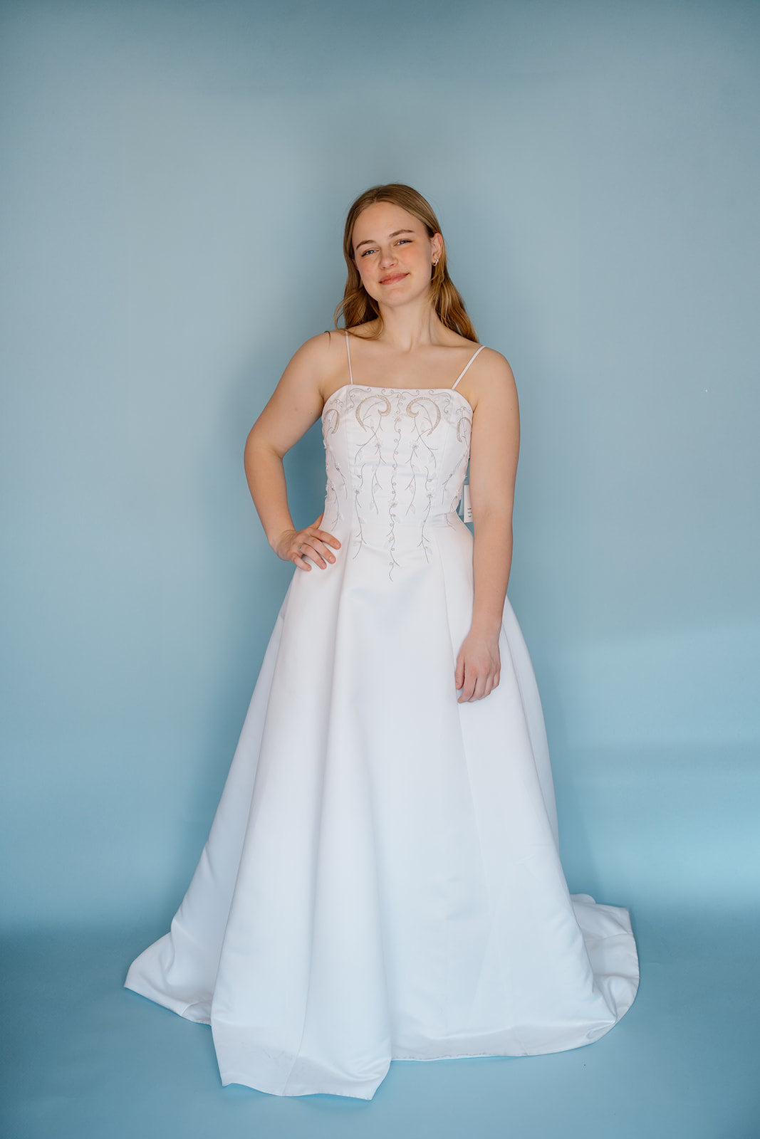 Scarlett: 2000s Botanical Beaded Gown