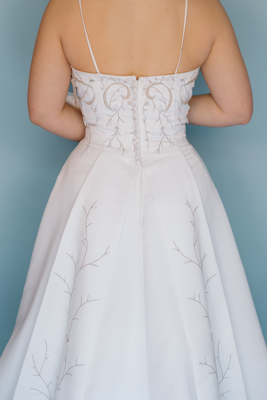 Scarlett: 2000s Botanical Beaded Gown