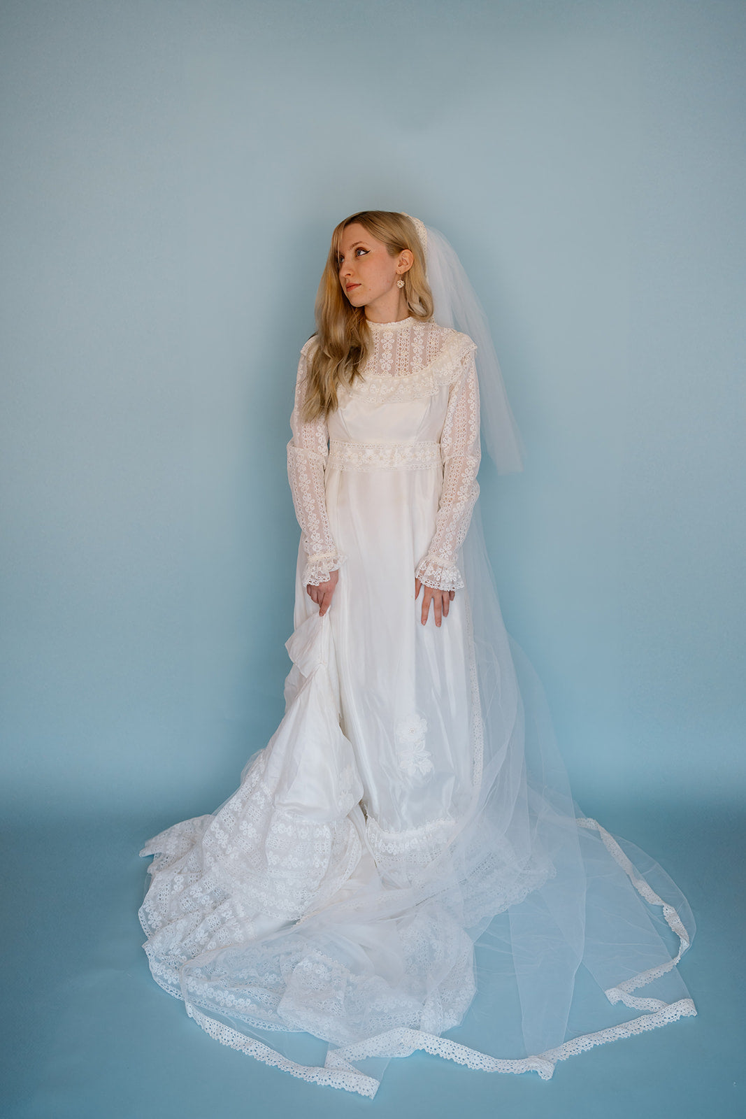Harley: 1975 Boho Floral Wedding Gown Juniper Lane Harley: 1975 Boho Floral Wedding Gown Juniper Lane