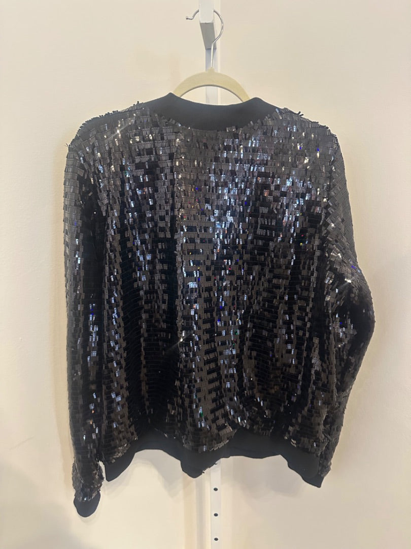 *No Label | Black Disco Jacket (L)