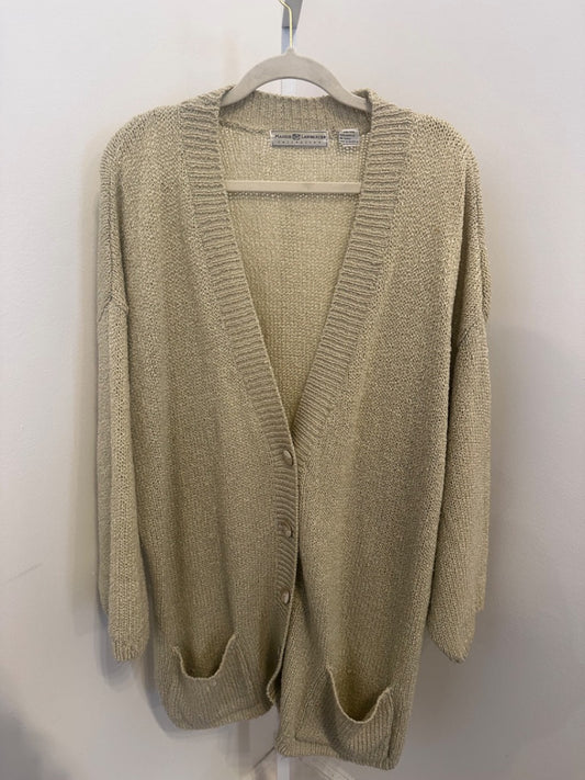 *Maggie Laurence | Tan Knit Cardigan (26/28)