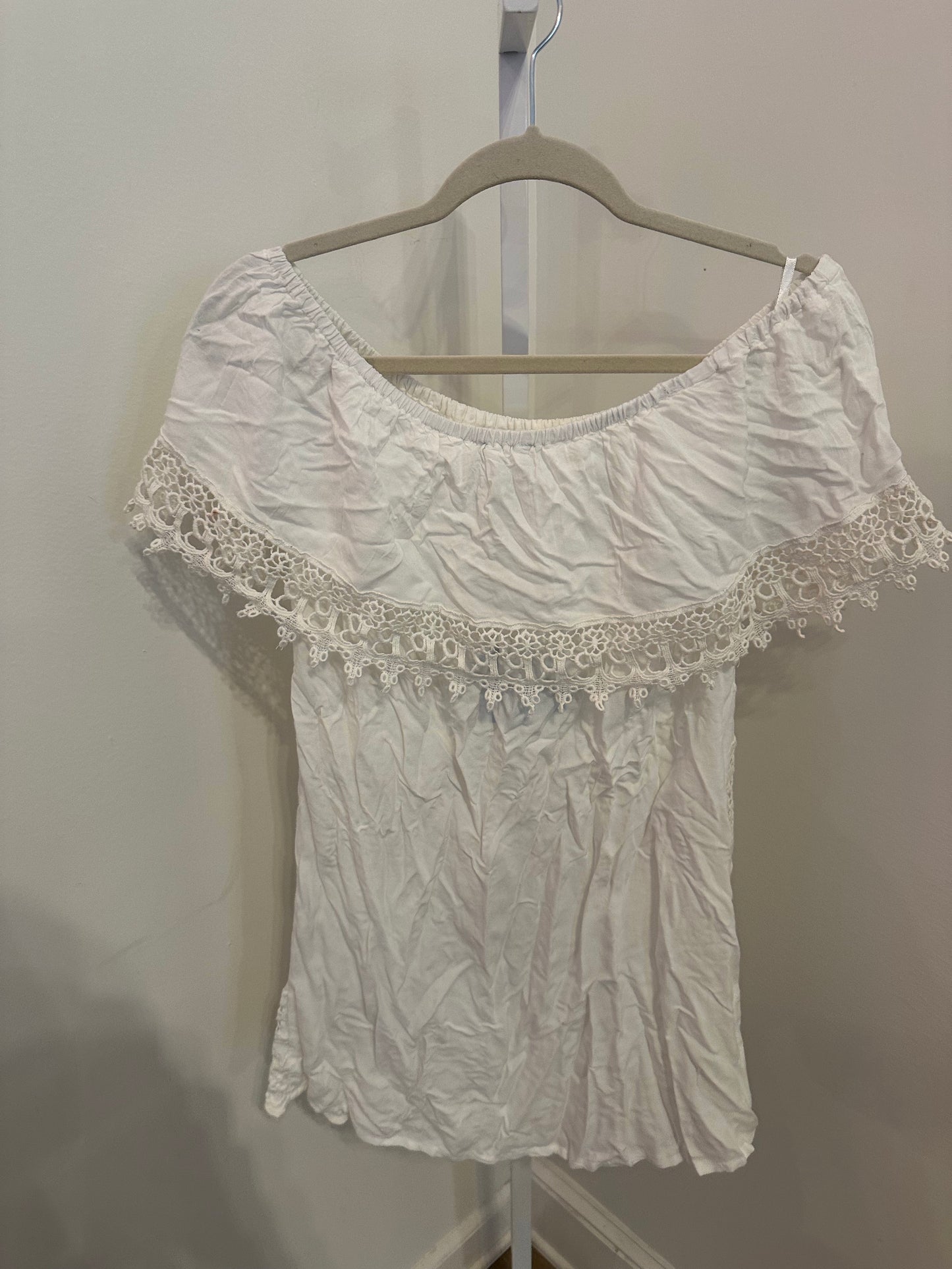 *blue island beach | Lacey Top (M)