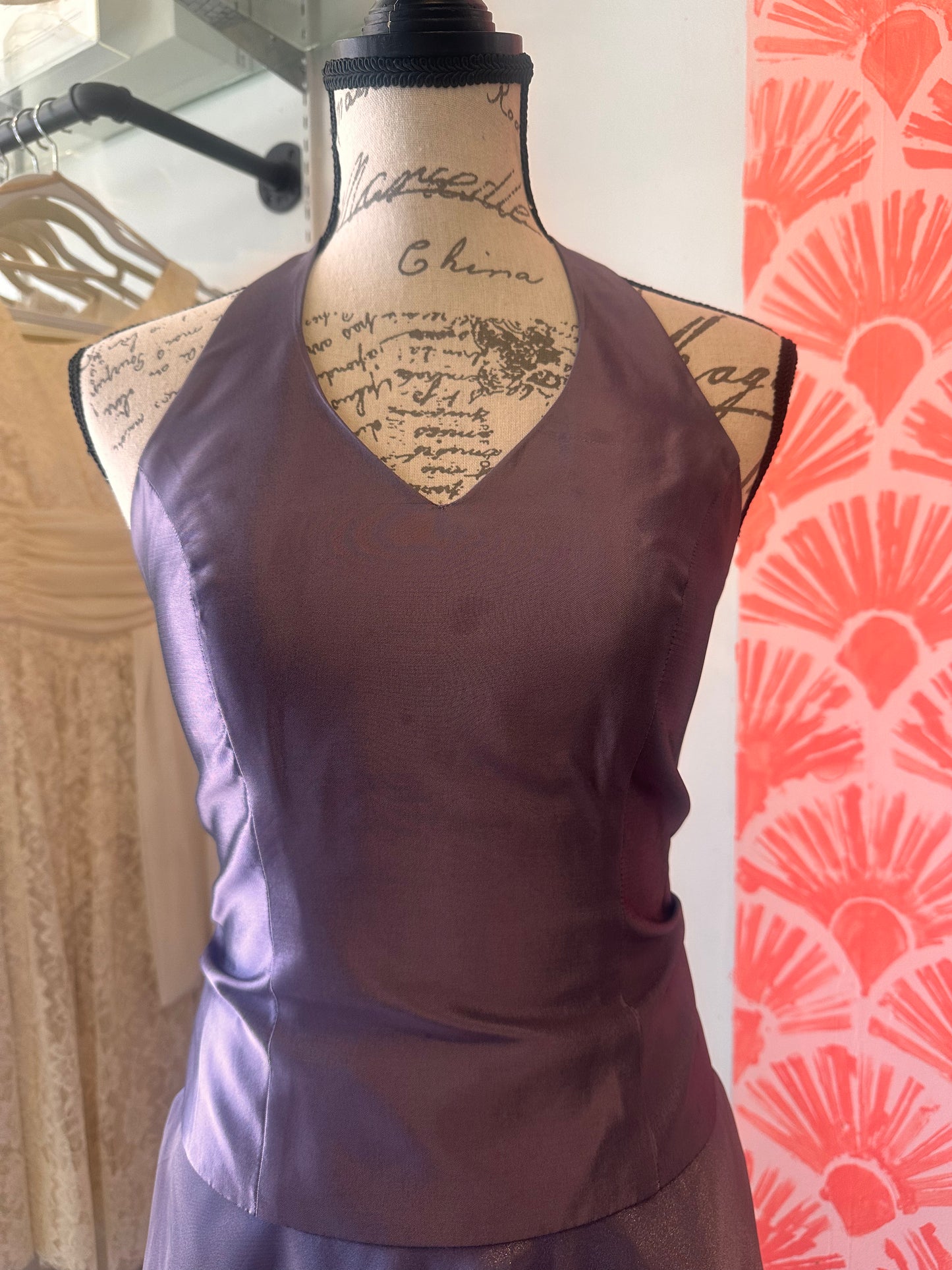 Dark Purple 2pc Iridescent Formal (XS)