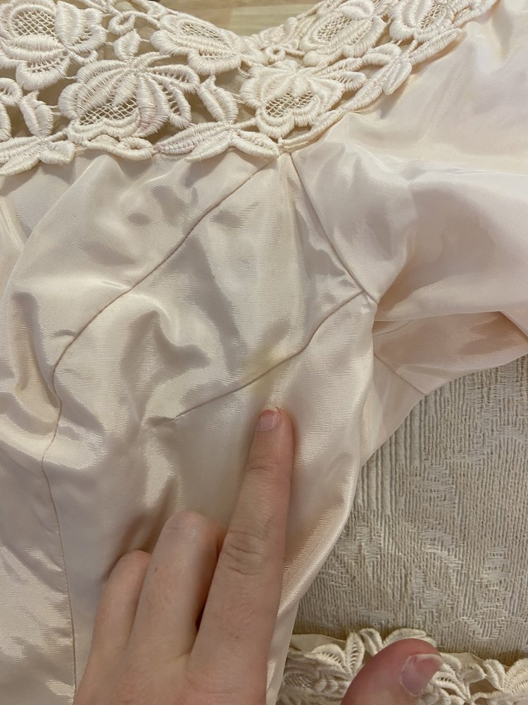 Phyllis: Blush Pink 1960s Ballgown