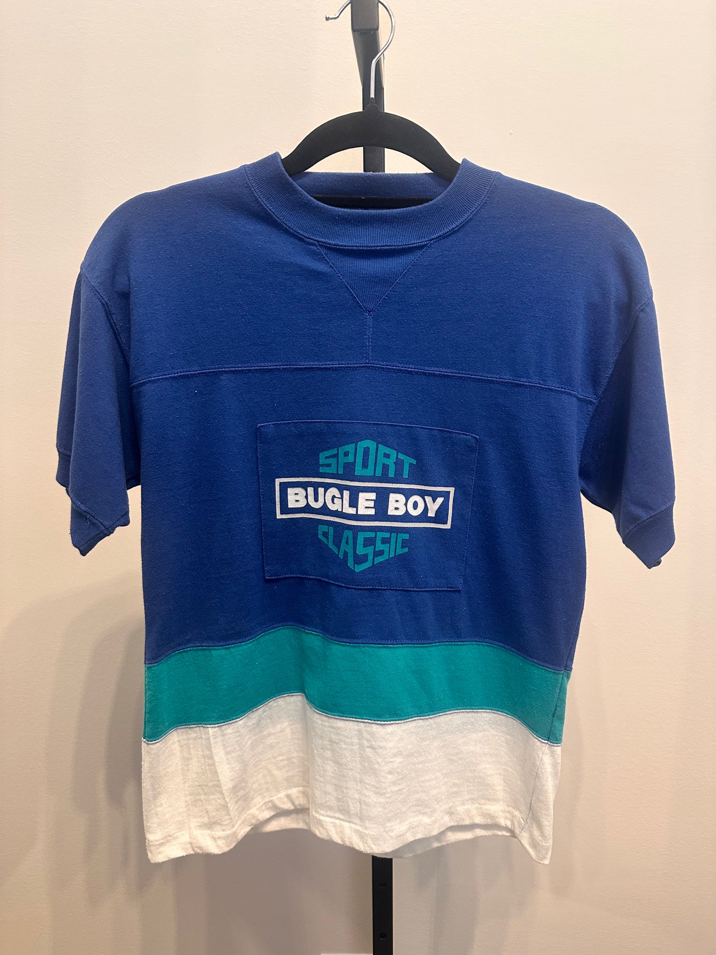 Bugle Boy Vintage Blue Tee (S)