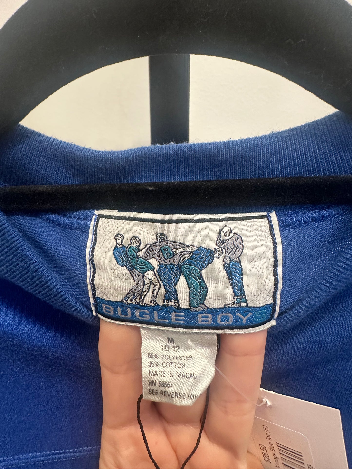 Bugle Boy Vintage Blue Tee (S)