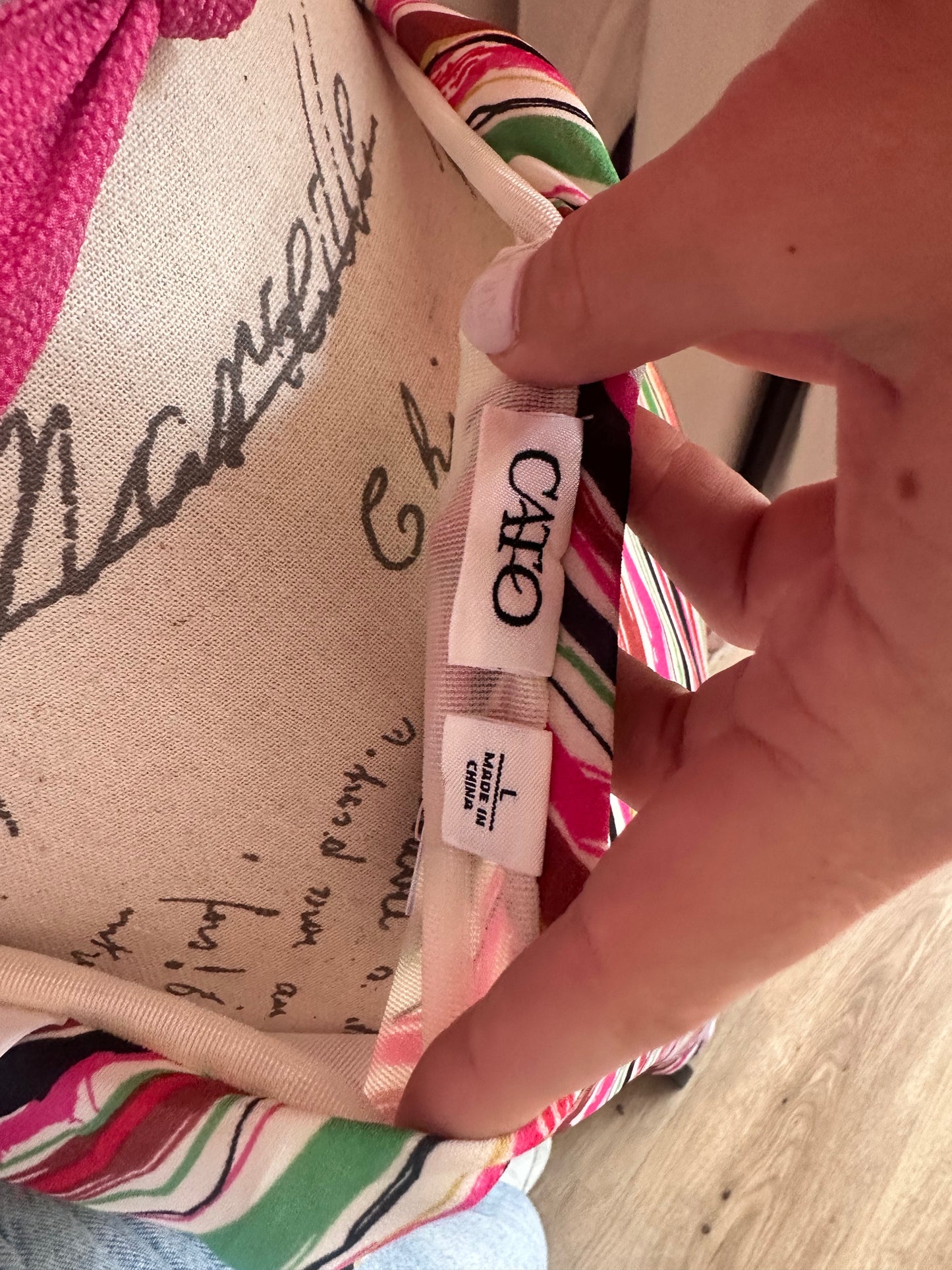 Long Multi Colored Skirt (L)