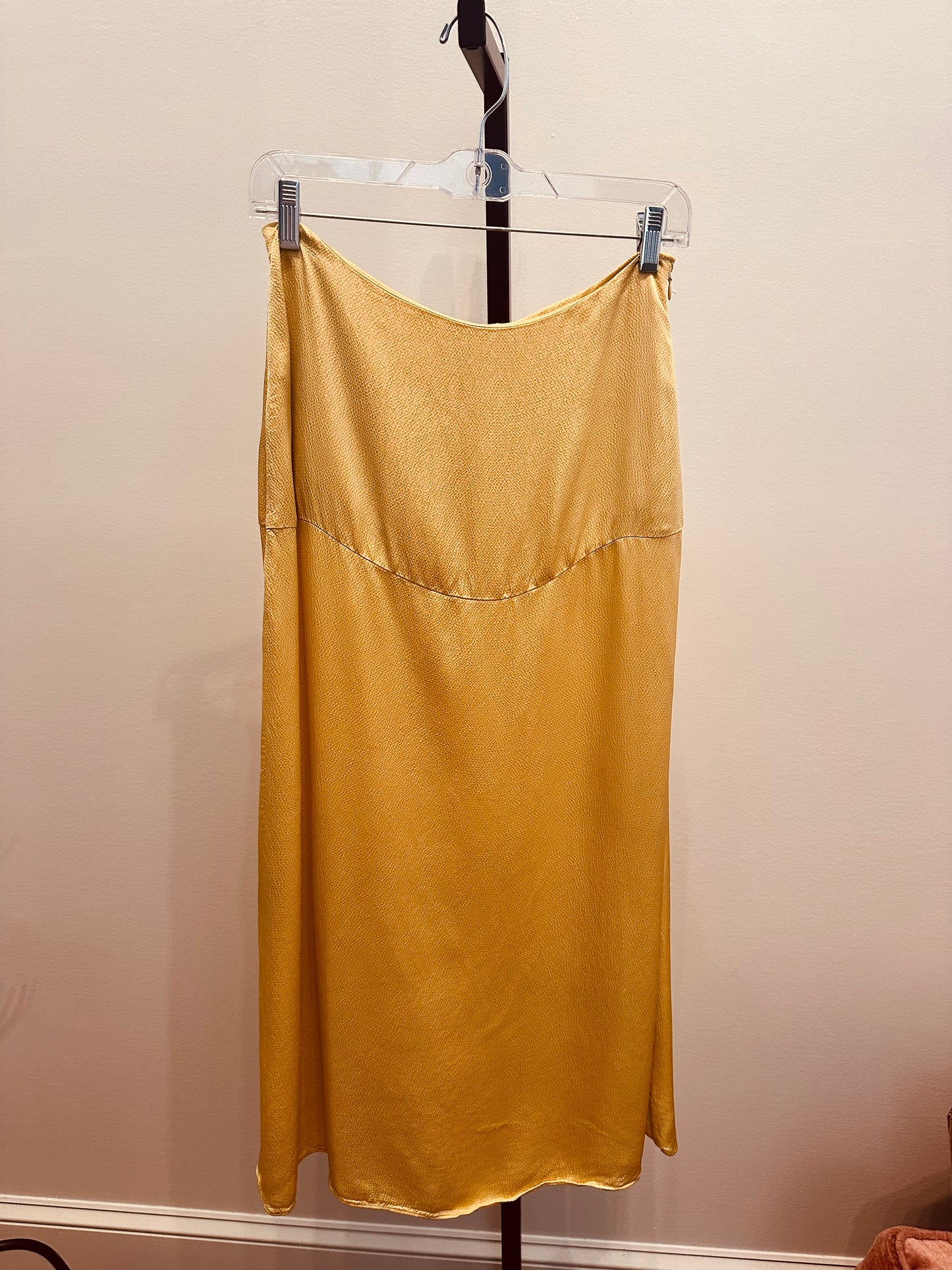 Everlane Yellow Midi Skirt (4)
