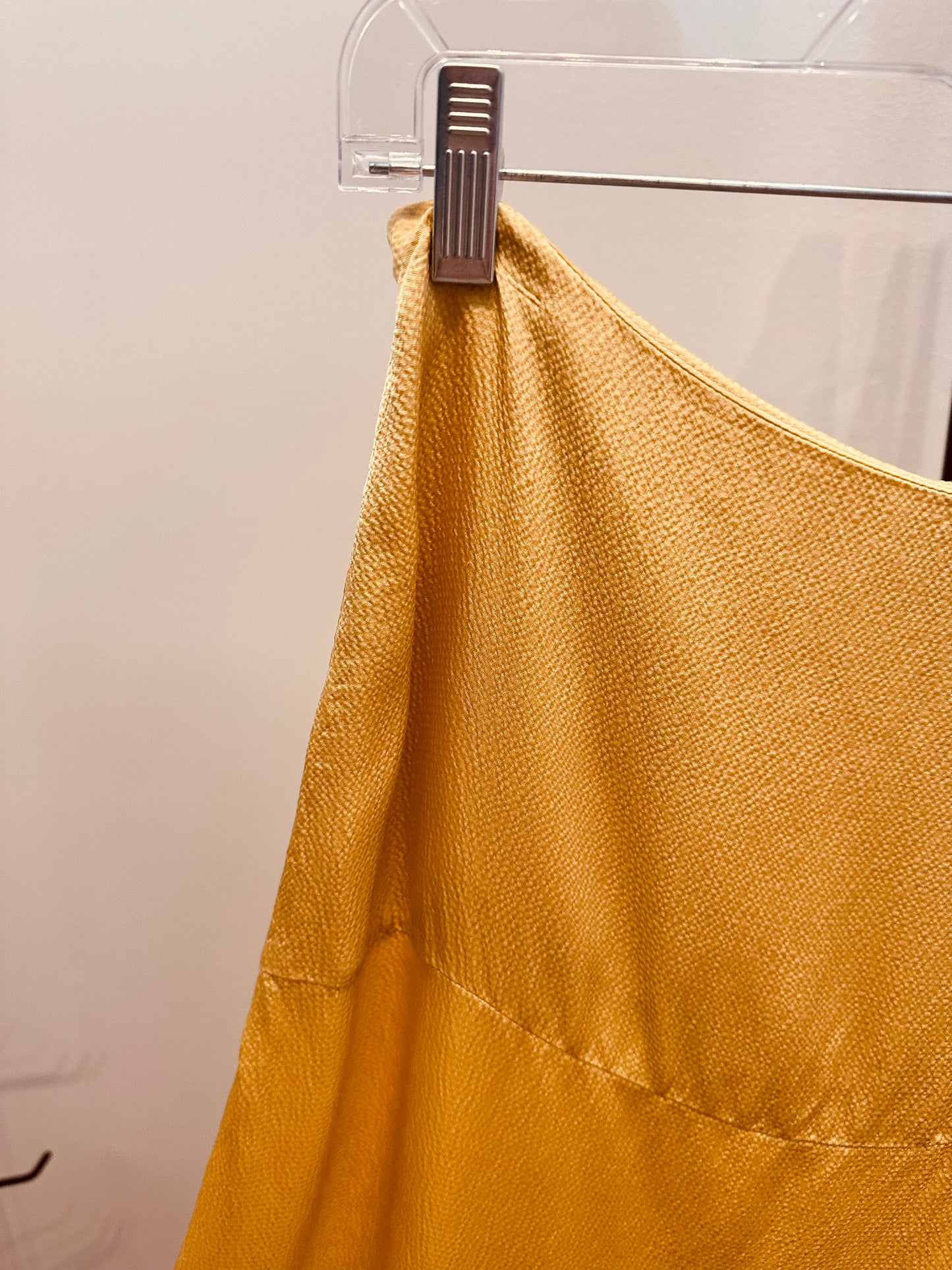 Everlane Yellow Midi Skirt (4)