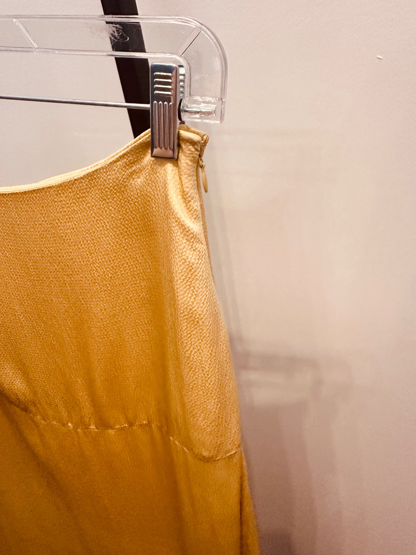 Everlane Yellow Midi Skirt (4)