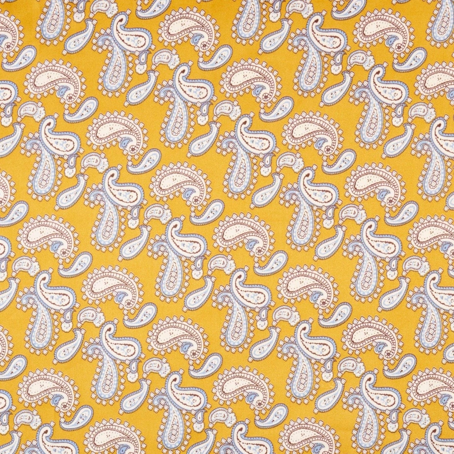 Classic Paisley Silk-Feel Polyester Bandana