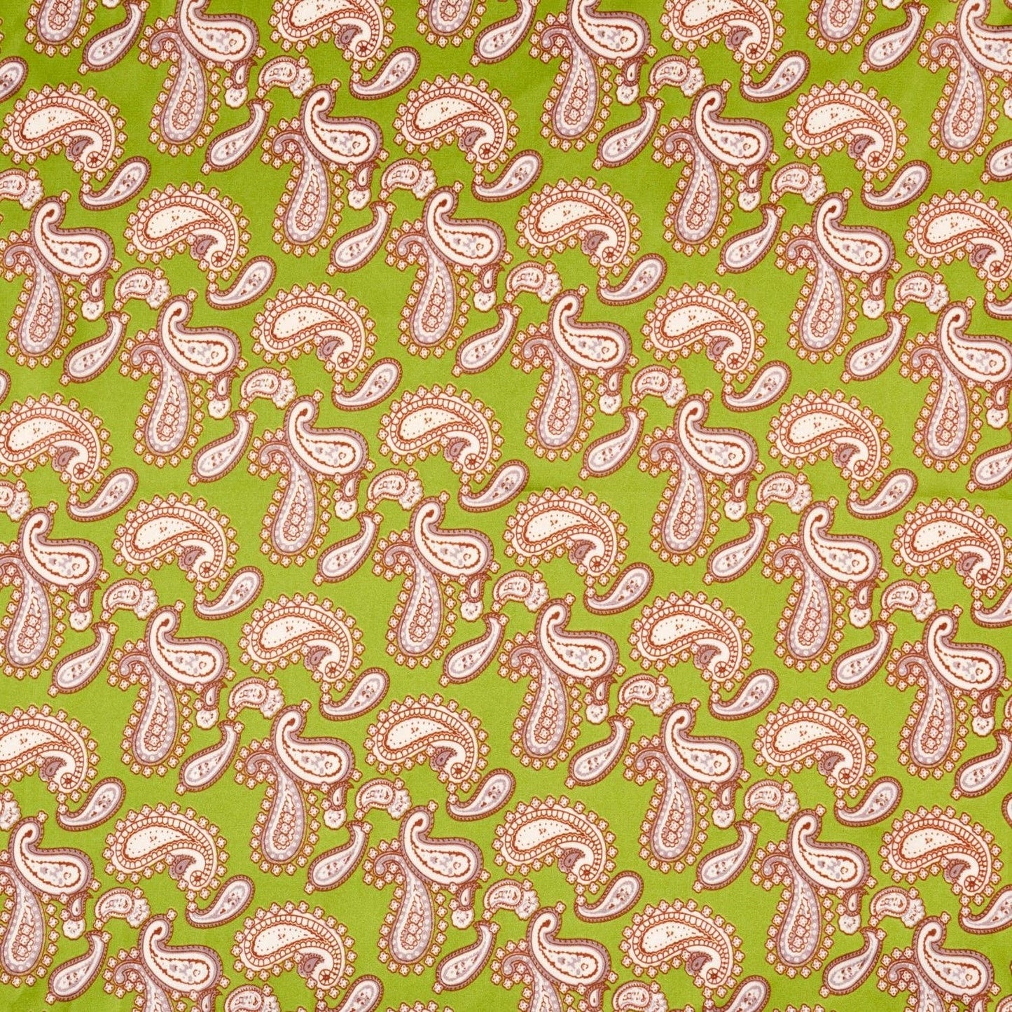 Classic Paisley Silk-Feel Polyester Bandana