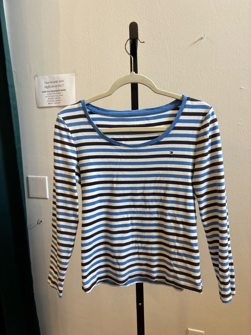 *Tommy Hilfiger | Stripe Cotton Tee (M)