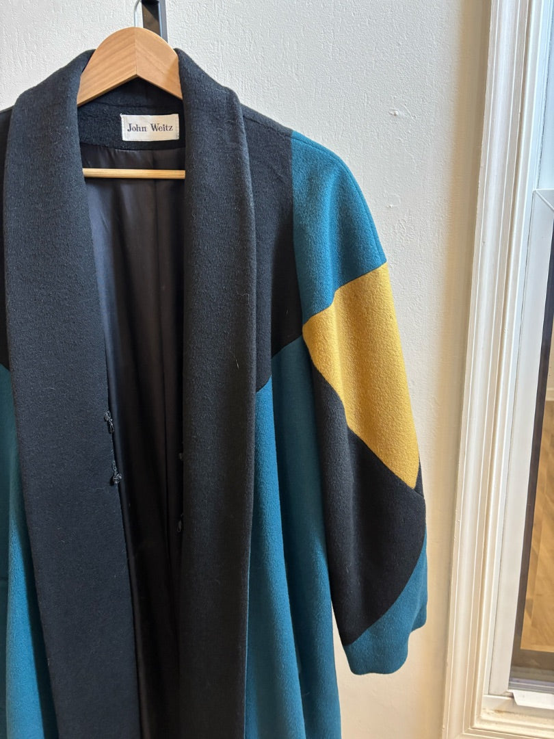 *John Weitz | Wool Overcoat (L)