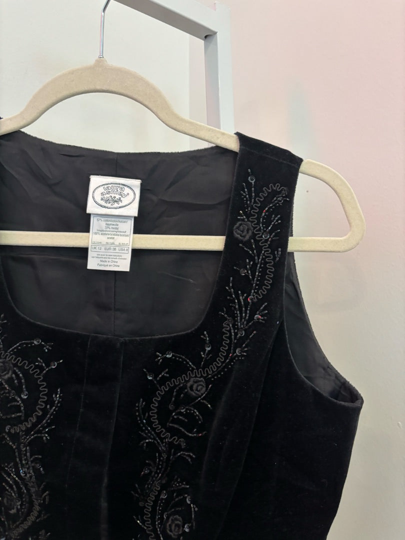 *Laura Ashley | Velvet Vest (8)