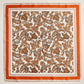 Retro Paisley Silk-Feel Square Scarf for Timeless Look