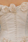 Logan: Basque Waist Ballgown with Rosettes