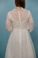 Drew: 1970s Tiered Lace, A-Line Gown