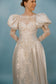 Justice: 1980s Ballgown with Cathedral Train