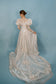 Justice: 1980s Ballgown with Cathedral Train