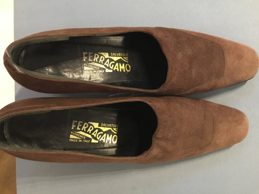 Salvatore Ferragamo Brown Heels (6)