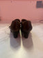 *Born Concept | Brown Leather Mini Boots (10M)