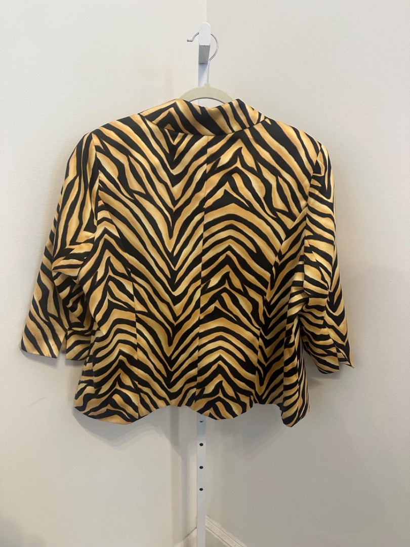 *Danielle B.  | Multicolor Tiger Stripe Blazer (18W)