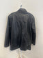 *No Label | Black Leather Jacket  (M)