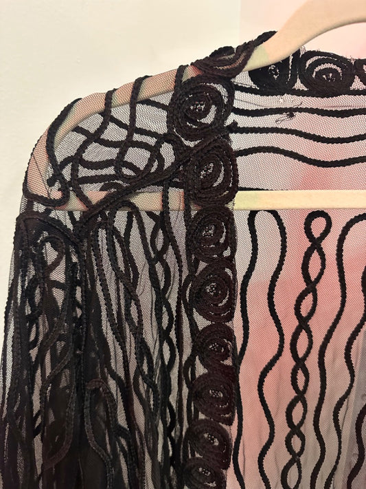 *No Label | Sheer Shawl (OSFM)