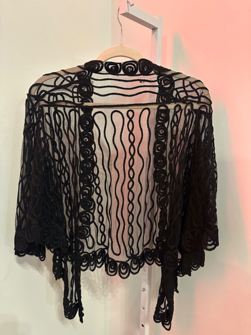 *No Label | Sheer Shawl (OSFM)