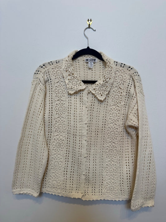 *One Step Up | Knit Cardigan (M)