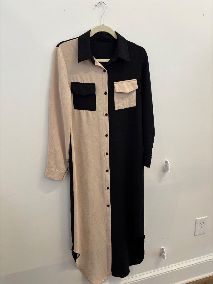 *No Label | Colorblock Dress (M)