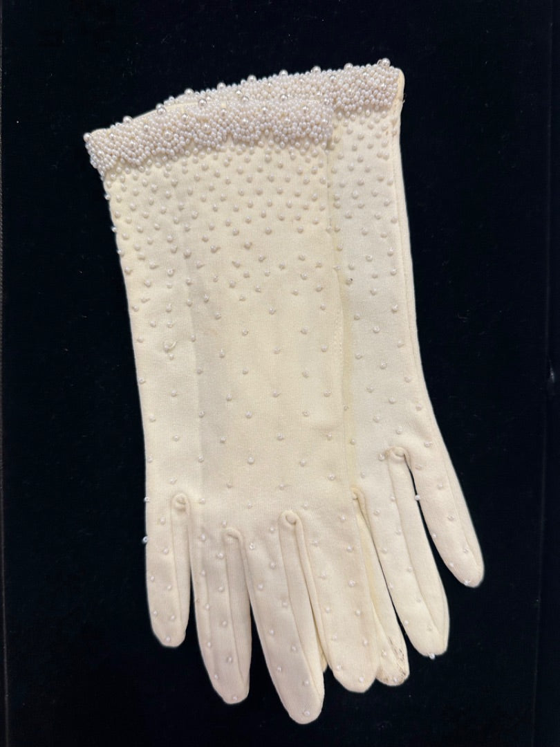 *No Label | Beaded Gloves (OSFM)