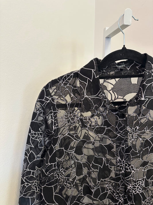 *Elementz | Sheer Button Up (M)
