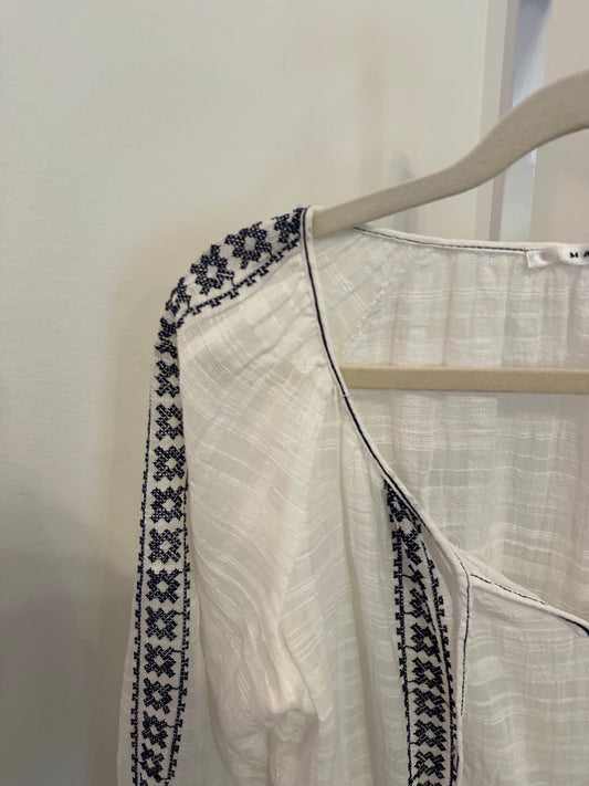 *Max Studio | Sheer Top (L)