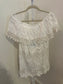*blue island beach | Lacey Top (M)