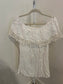 *blue island beach | Lacey Top (M)