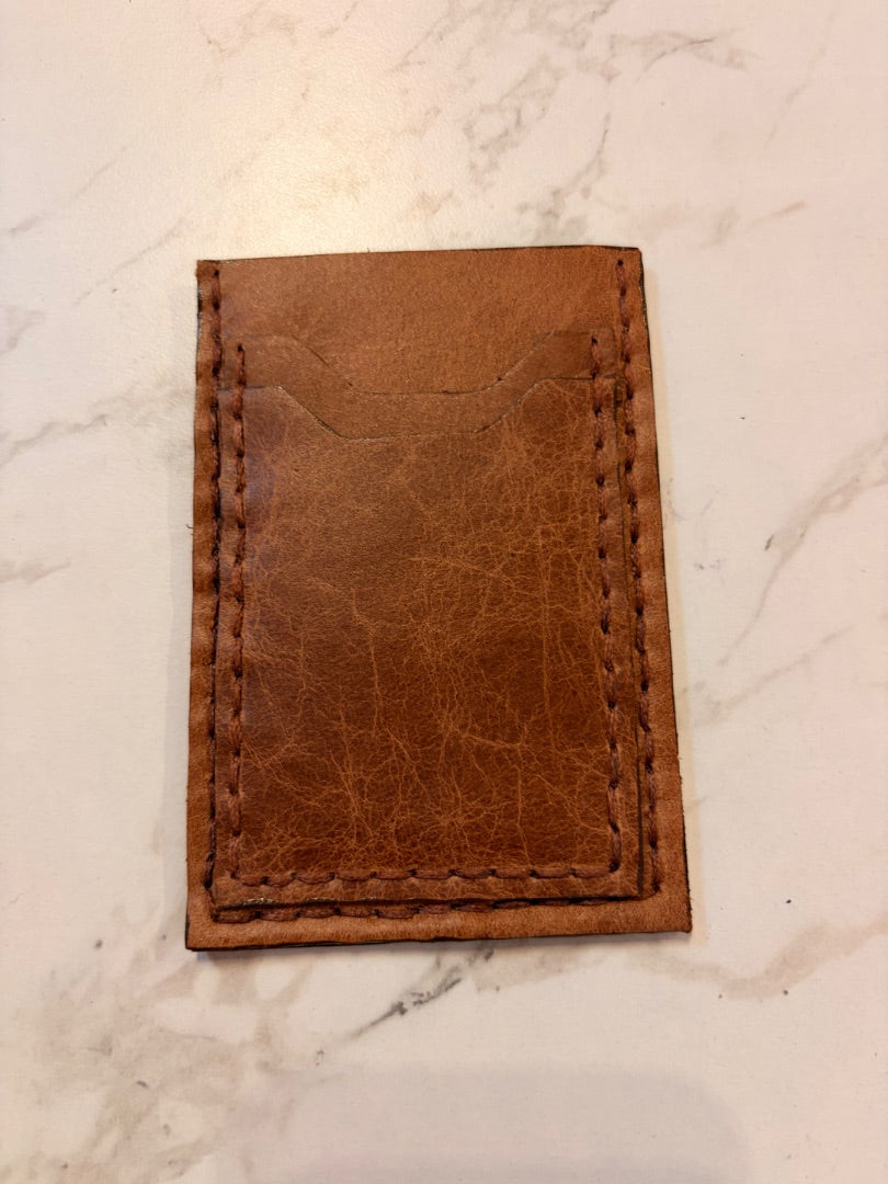 *Handmade Leather | Card Holder (Brown)