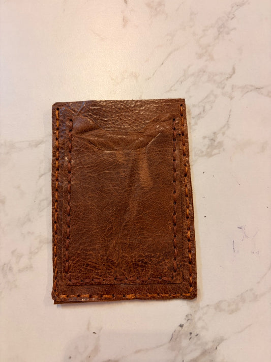 *Handmade Leather | Card Holder (Brown)