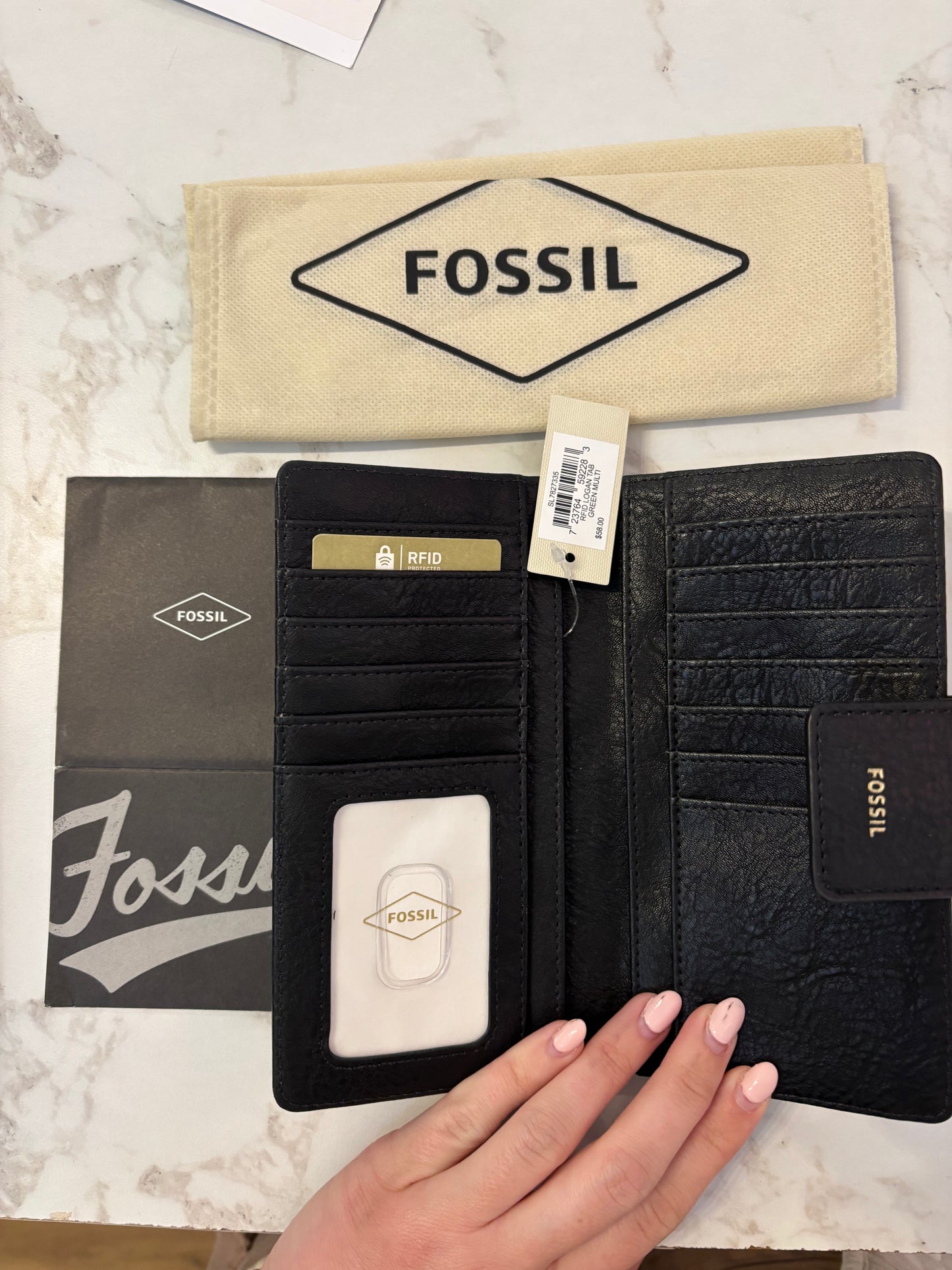 *Fossil | Pattern Wallet (New With Tags)