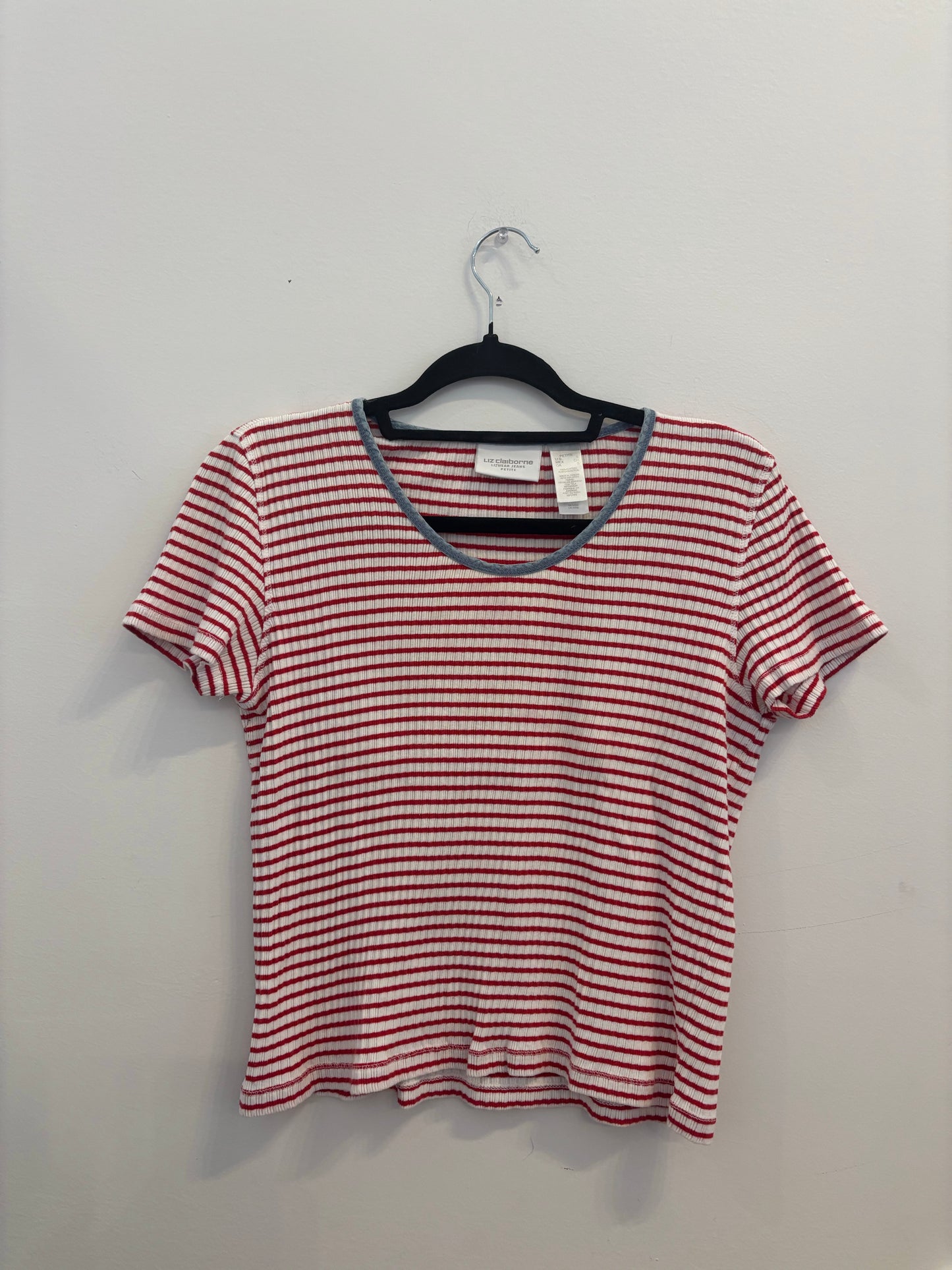 *Liz Claiborne | Striped Tee (S)