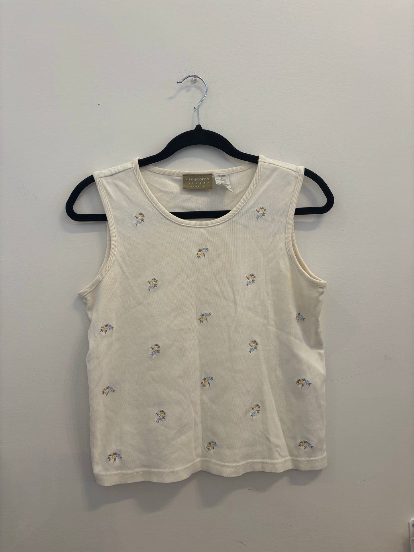 *Liz Claiborne | Floral Tank (S)