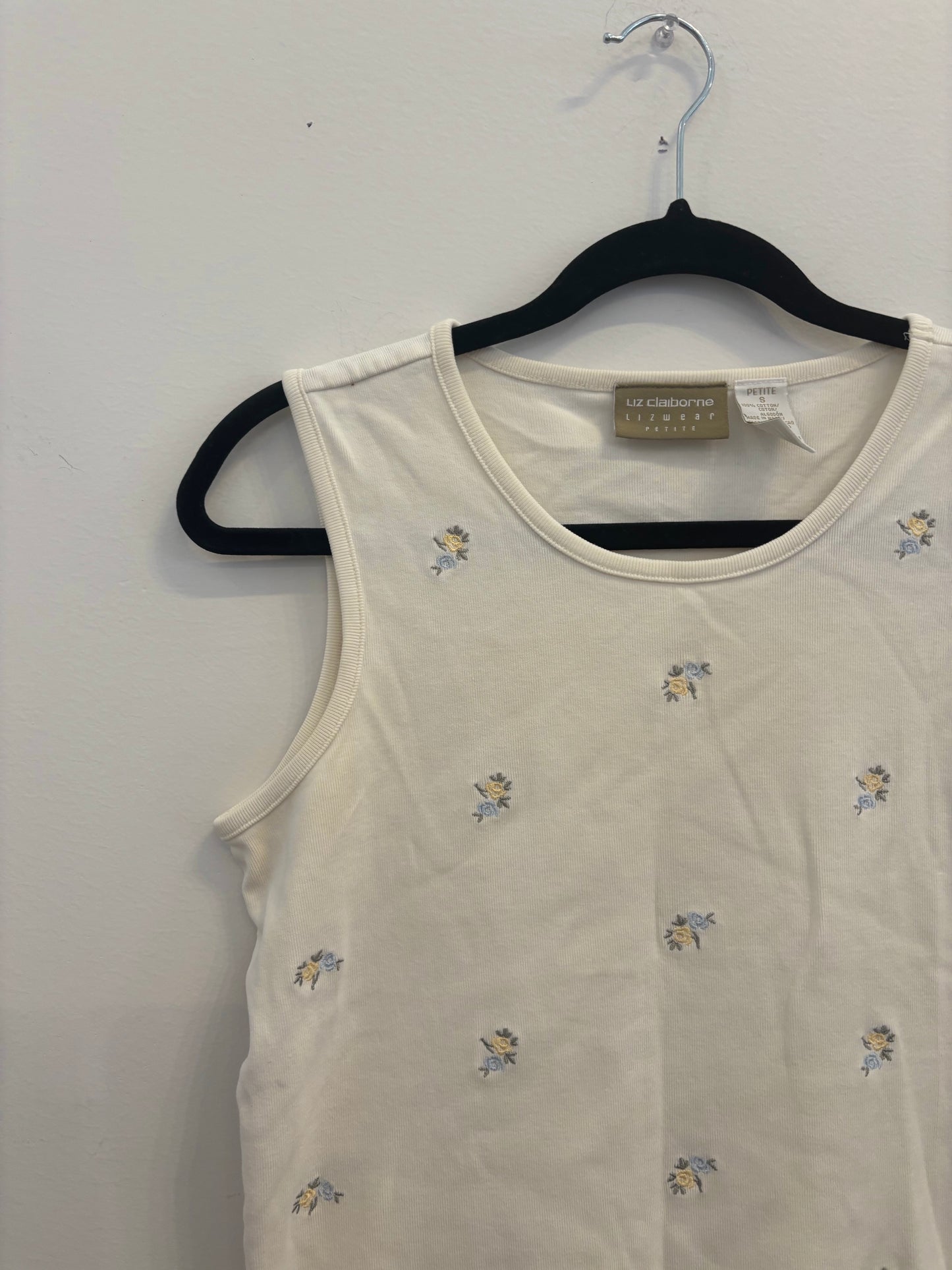 *Liz Claiborne | Floral Tank (S)