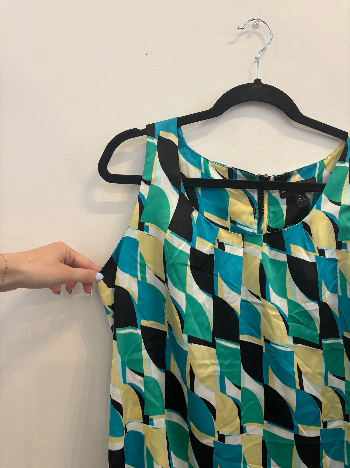 *Dana Buchman | Geometric Tank (M)