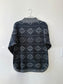 1980s Geometric Mockneck Sweater