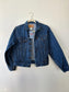 1990s Levi's Fitted Jean Jacket: Dark Wash