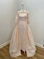 Phyllis: Blush Pink 1960s Ballgown